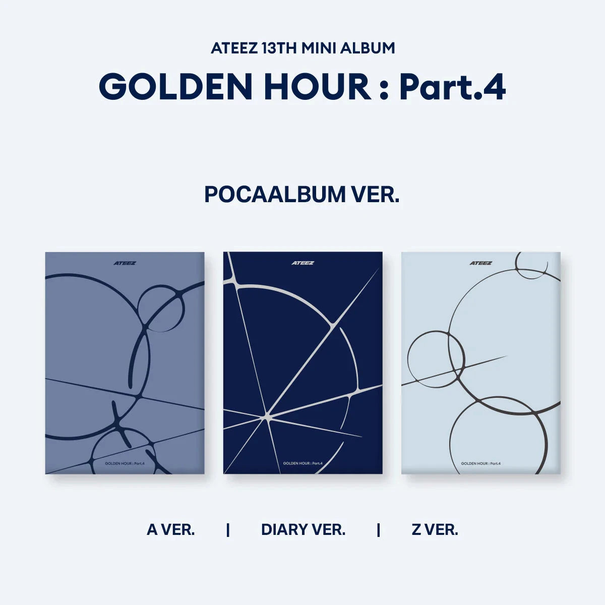 ateez ミンギ トレカ fnac eu golden hour part4 Golden-Hour-Part-4