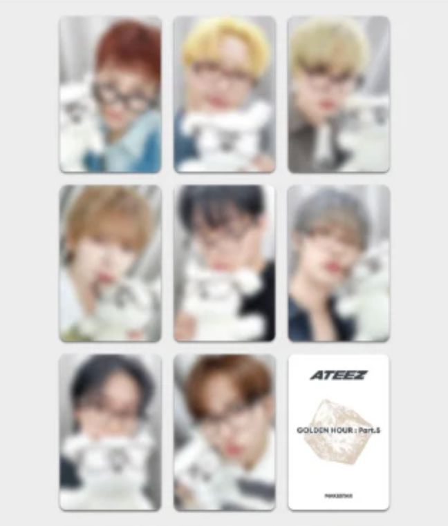 ATEEZ - GOLDEN HOUR : PART.5 (POCA ALBUM VER.) + Makestar Lucky Draw Gift Nolae