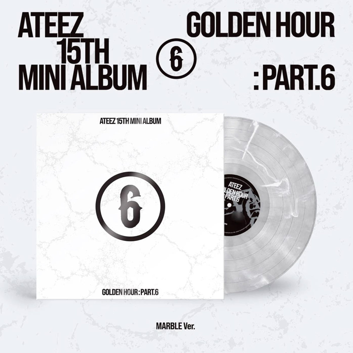 ATEEZ - GOLDEN HOUR : PART.6 (MARBLE VER.) Nolae