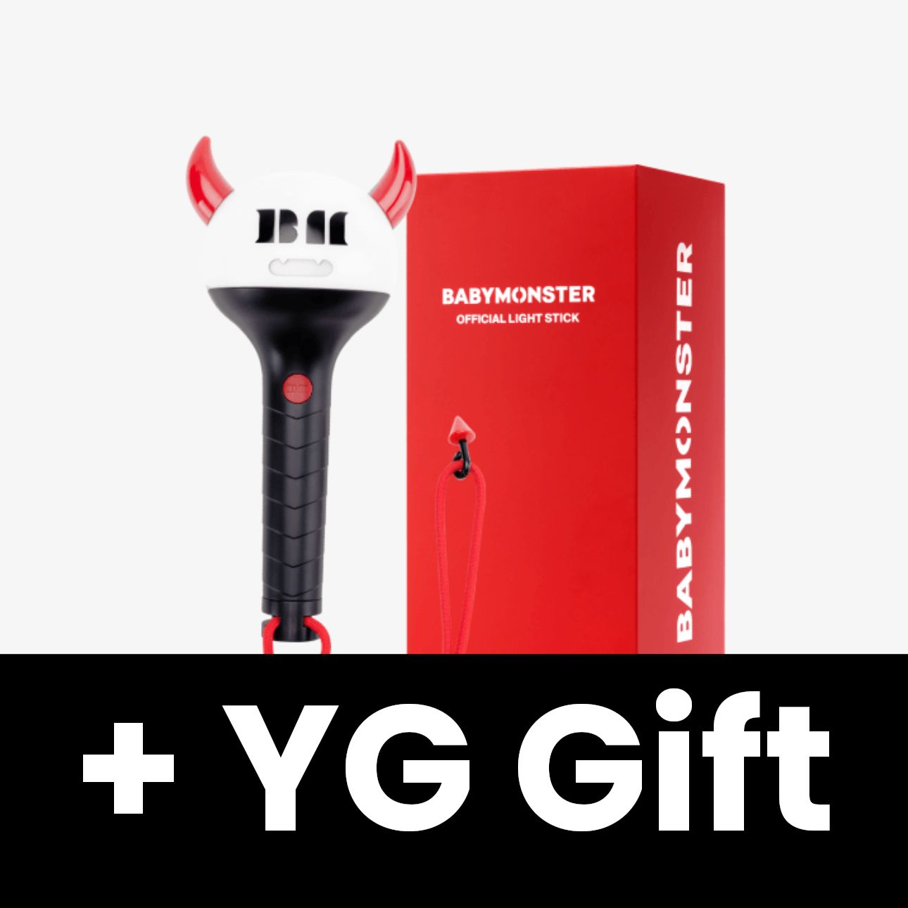 BABYMONSTER - OFFICIAL LIGHT STICK + YG Gift Nolae