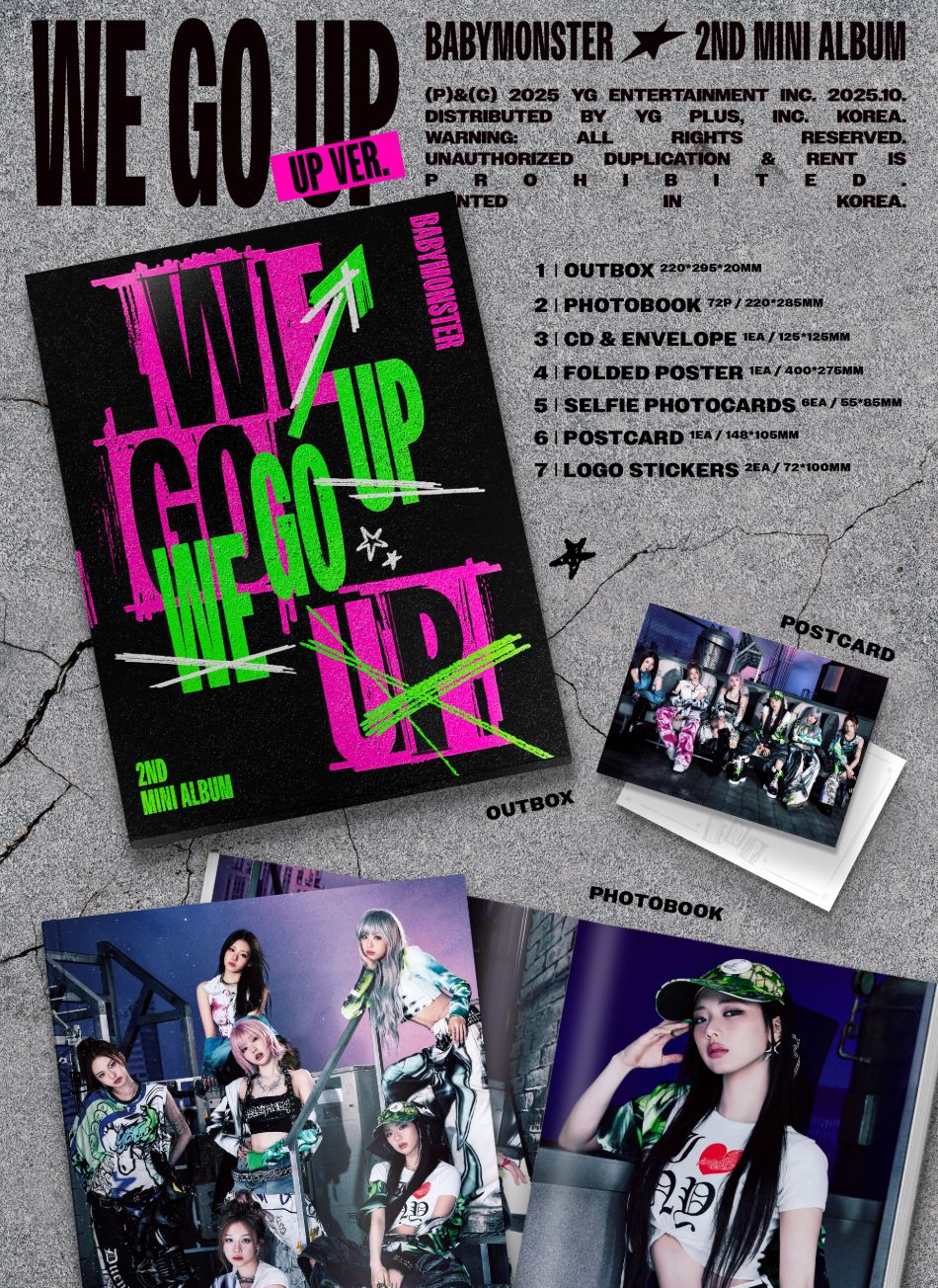 BABYMONSTER - WE GO UP + Weverse Gift Nolae