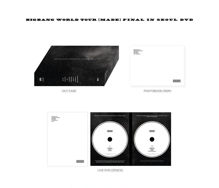 BIGBANG - WORLD TOUR [MADE] FINAL IN SEOUL DVD Nolae