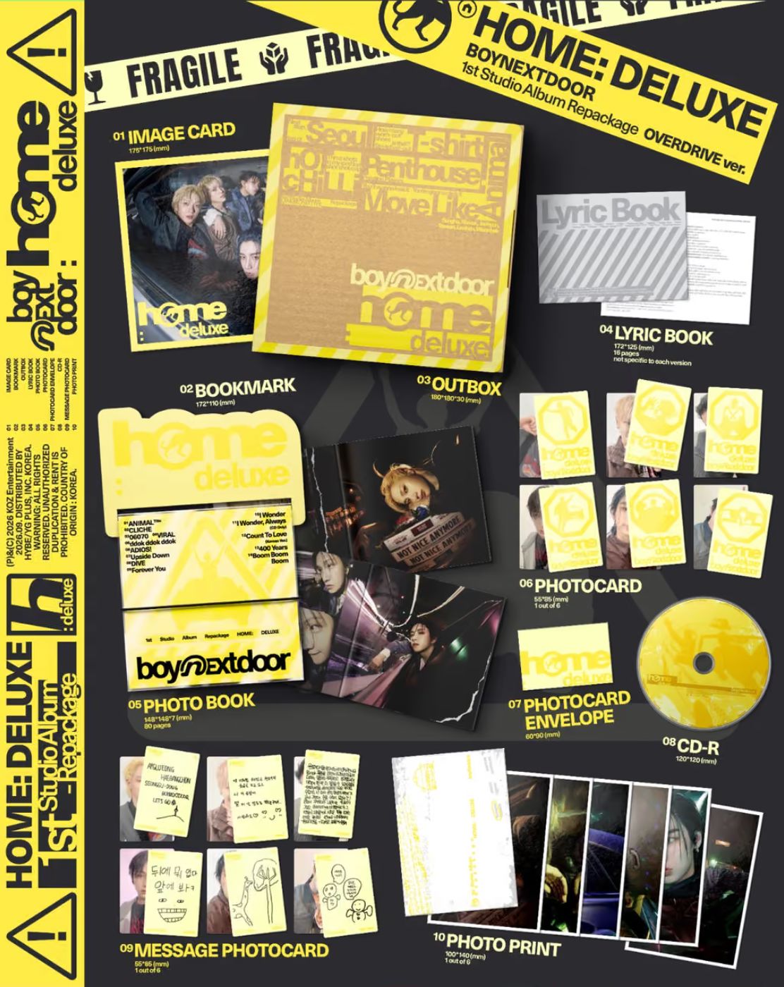 BOYNEXTDOOR - HOME : DELUXE + Apple Music Gift Nolae