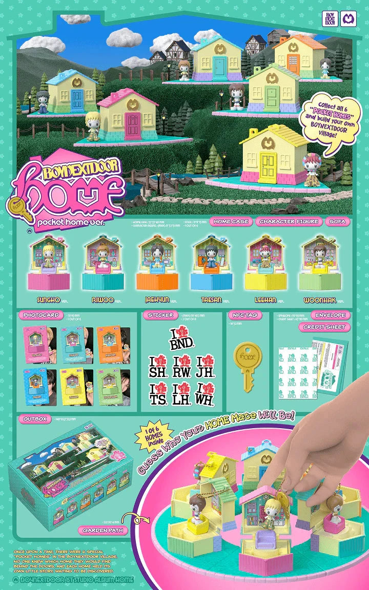 BOYNEXTDOOR - HOME (POCKET HOME VER.) Nolae