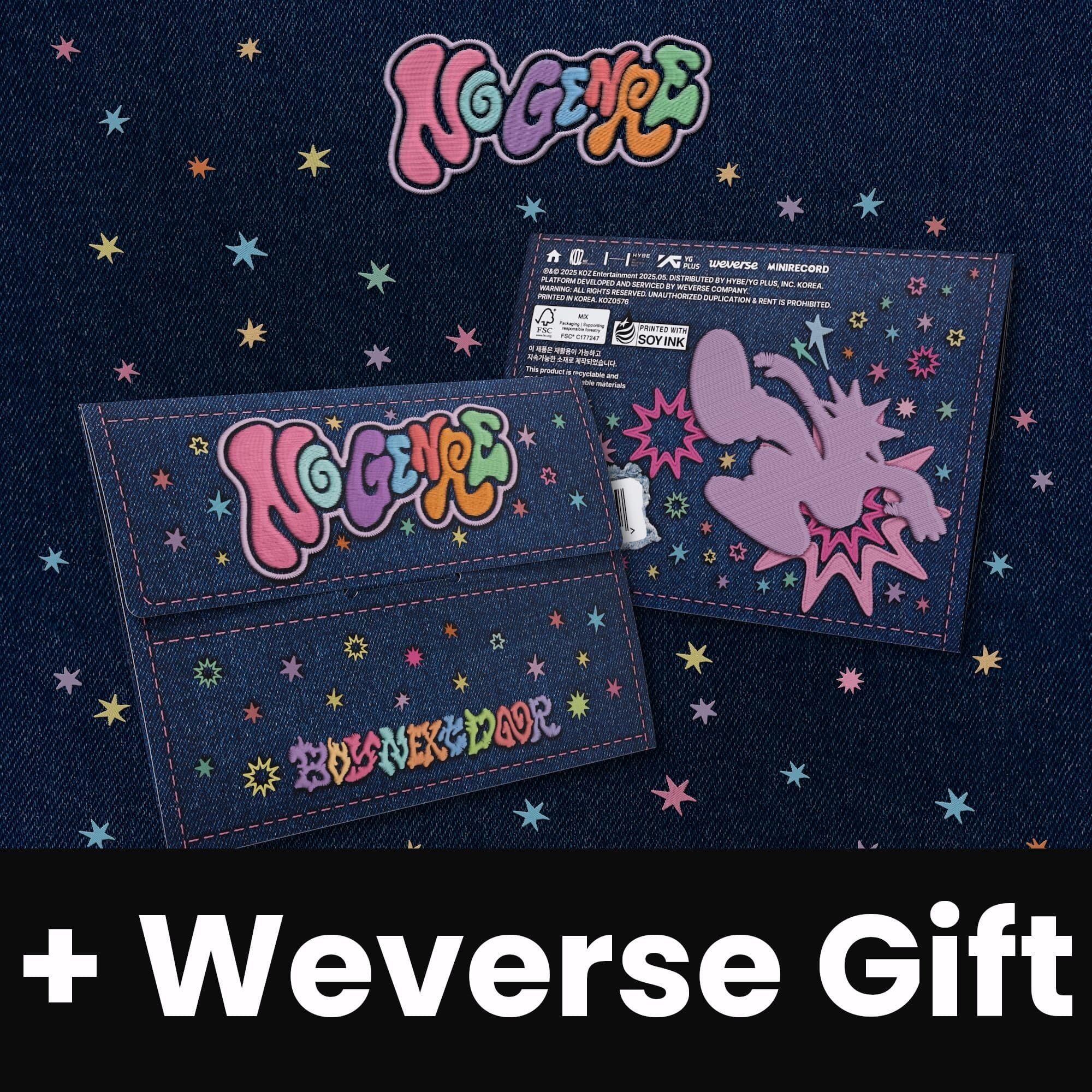 BOYNEXTDOOR - NO GENRE (WEVERSE ALBUMS VER.) + Weverse Gift Nolae