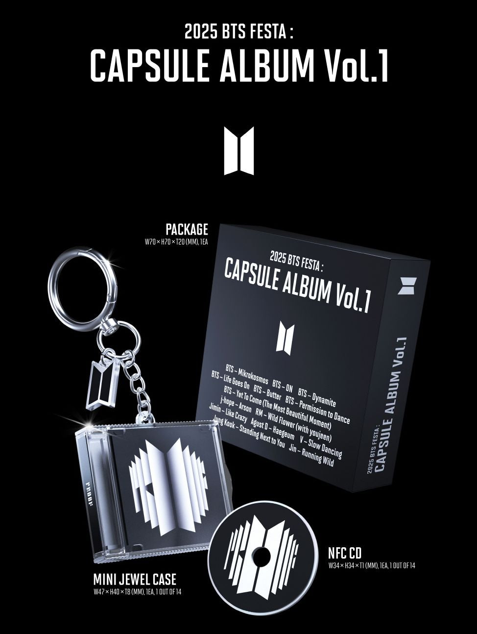 BTS - 2025 BTS FESTA : CAPSULE ALBUM VOL.1 Nolae