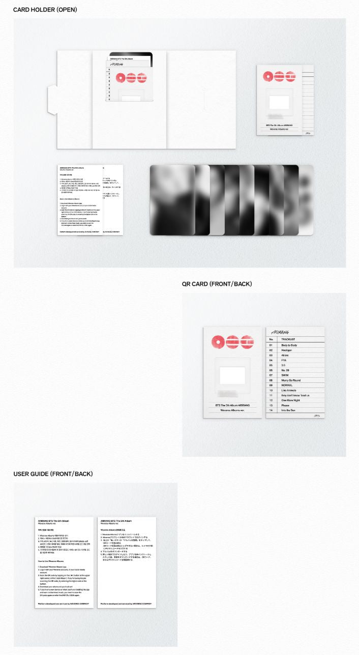 BTS - ARIRANG (WEVERSE ALBUMS VER.) + Soundwave Gift