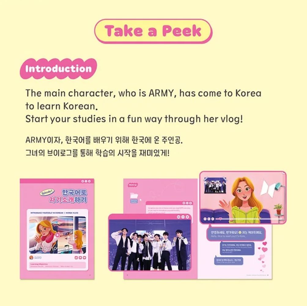 BTS - EASY KOREAN WITH BTS (NEW COLOR EDITION) Nolae