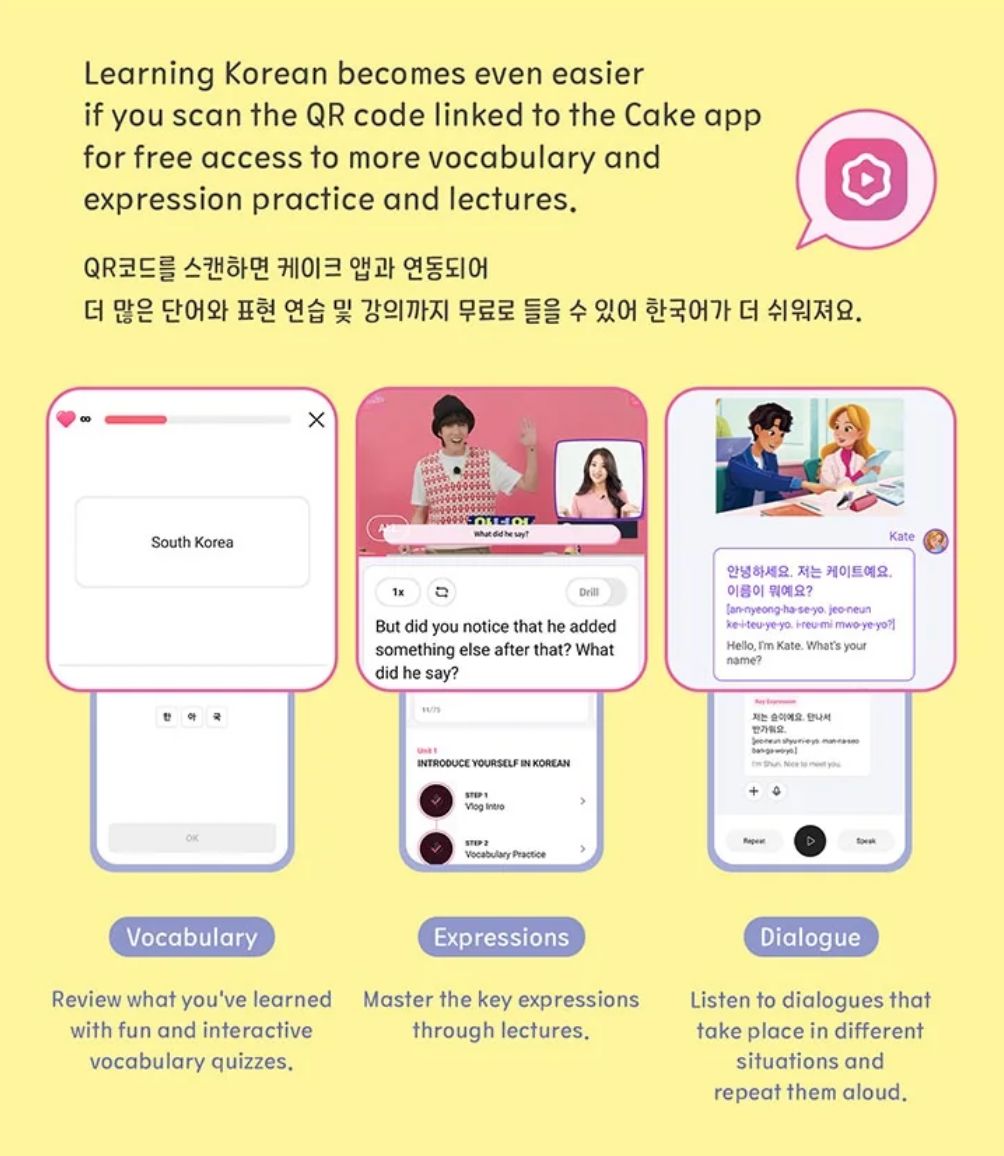 BTS - EASY KOREAN WITH BTS (NEW COLOR EDITION) Nolae