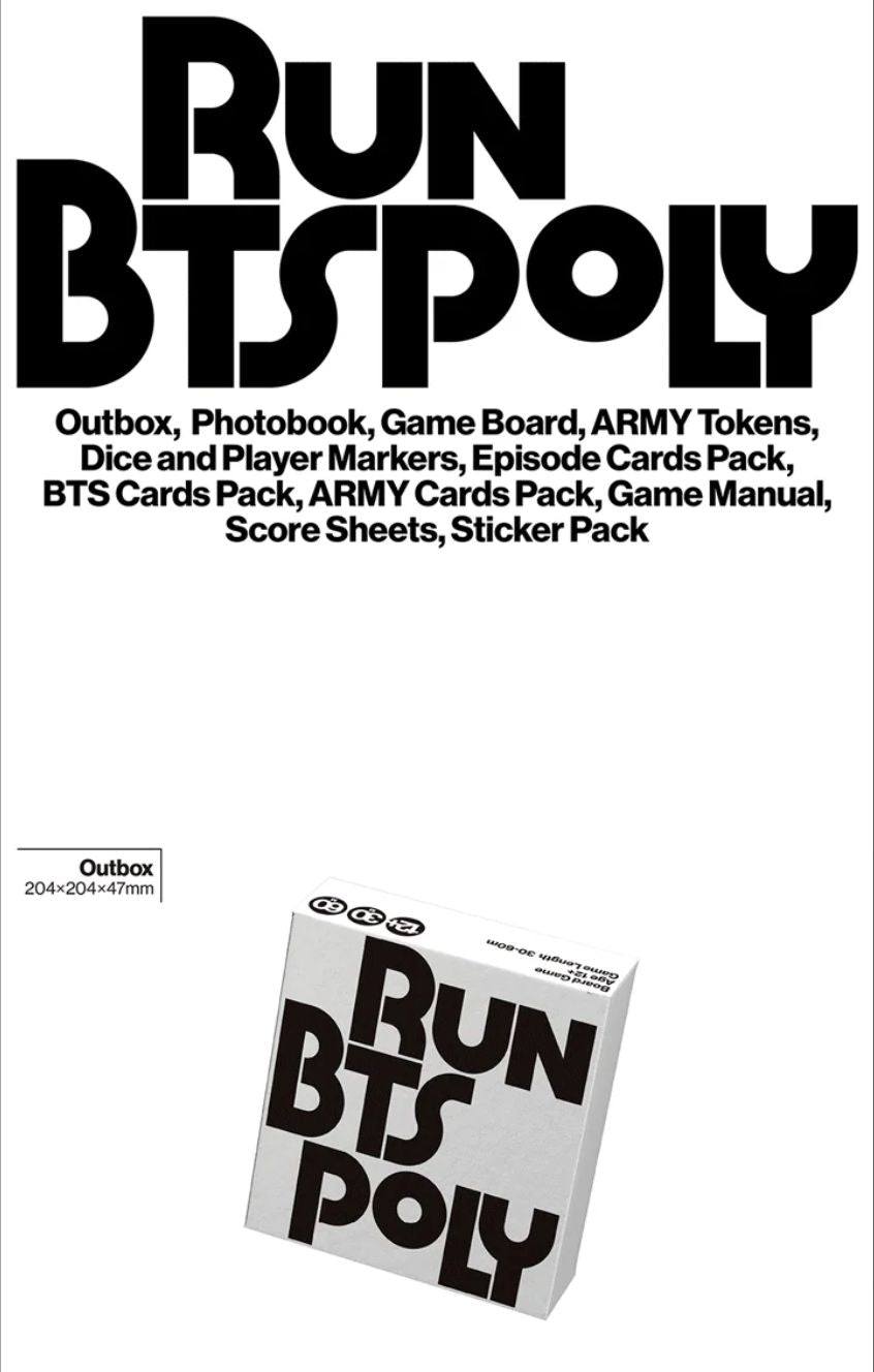 BTS - RUN BTS POLY (HIGHLIGHT PACKAGE) Nolae
