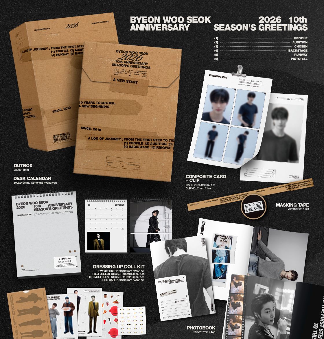BYEON WOO SEOK - 2026 10TH ANNIVERSARY SEASON'S GREETINGS Nolae