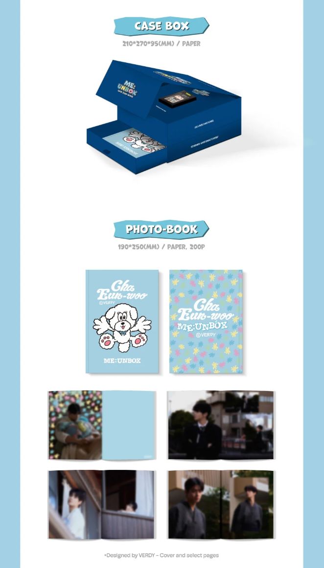 CHA EUN WOO (ASTRO) - PHOTOBOOK (ME : UNBOX) Nolae
