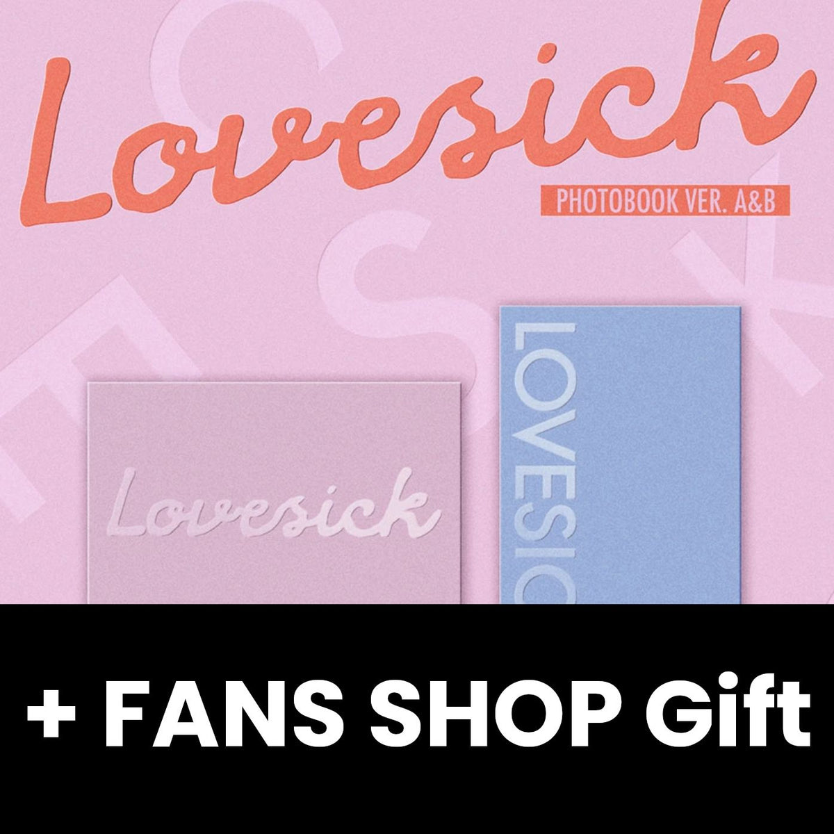 CHAERYEONG (ITZY) - LOVESICK (PHOTOBOOK VER.) + FANS SHOP Gift Nolae