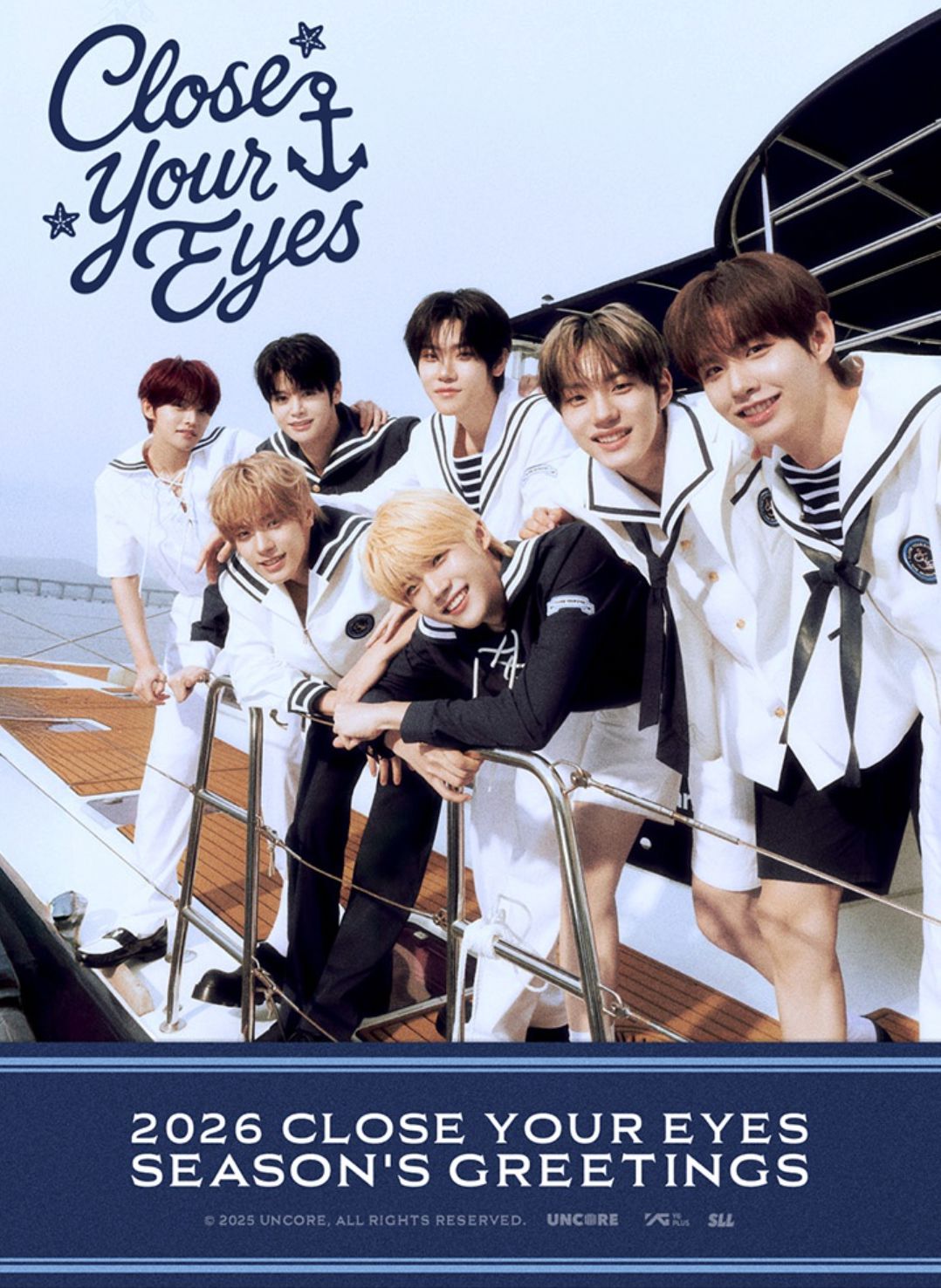 CLOSE YOUR EYES - RANDOM TRADING CARD (2026 SEASON'S GREETINGS) Nolae