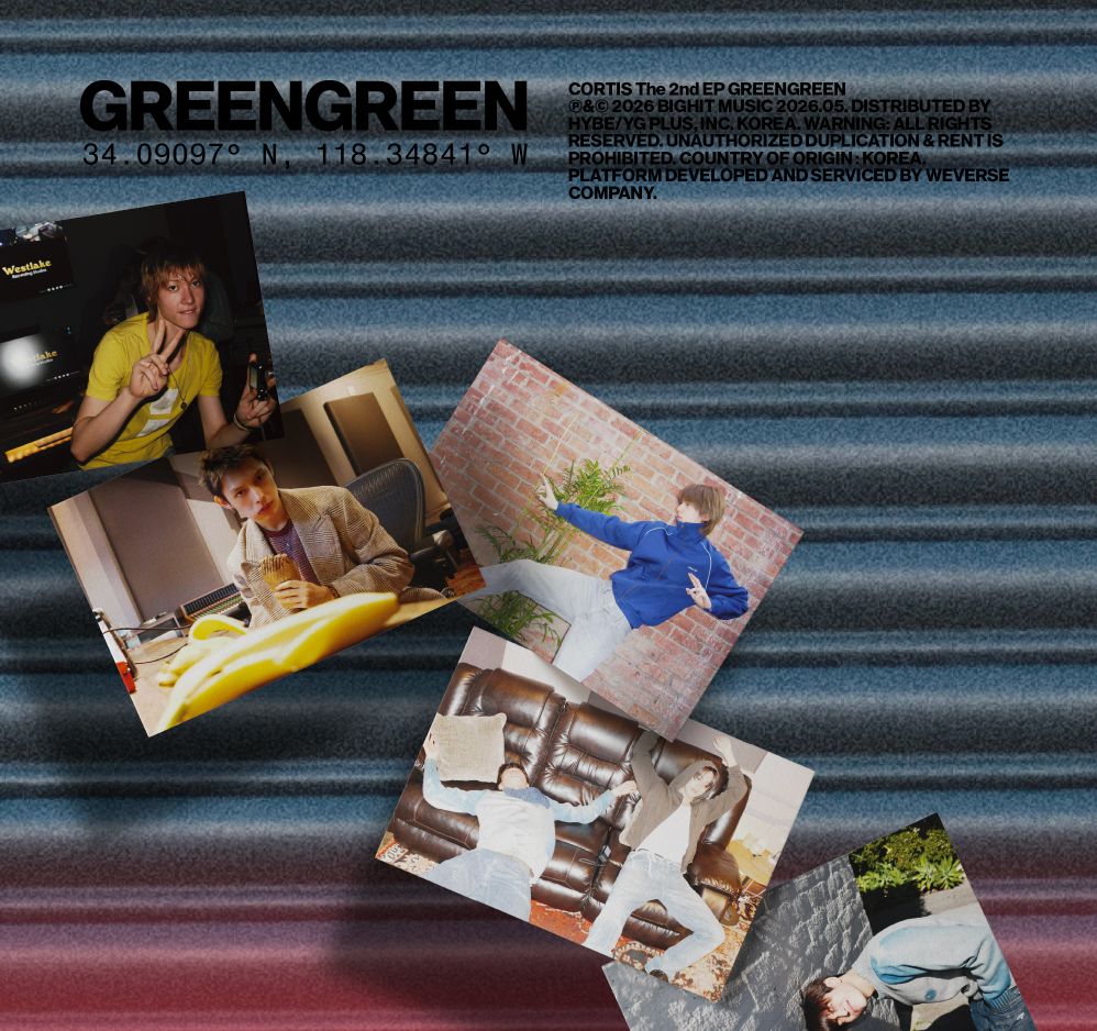 CORTIS - GREENGREEN (WEVERSE ALBUMS VER.) SET + Weverse Gift Nolae