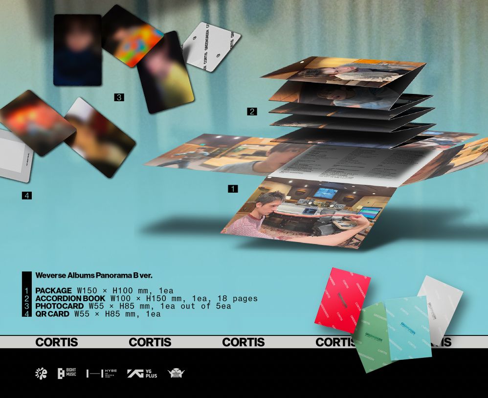 CORTIS - GREENGREEN (WEVERSE ALBUMS VER.) SET + Weverse Gift Nolae