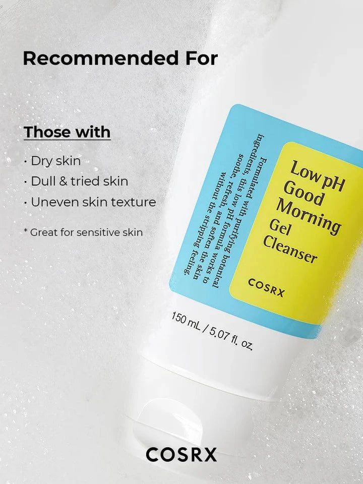 COSRX - LOW PH GOOD MORNING GEL CLEANSER (150ML) Nolae