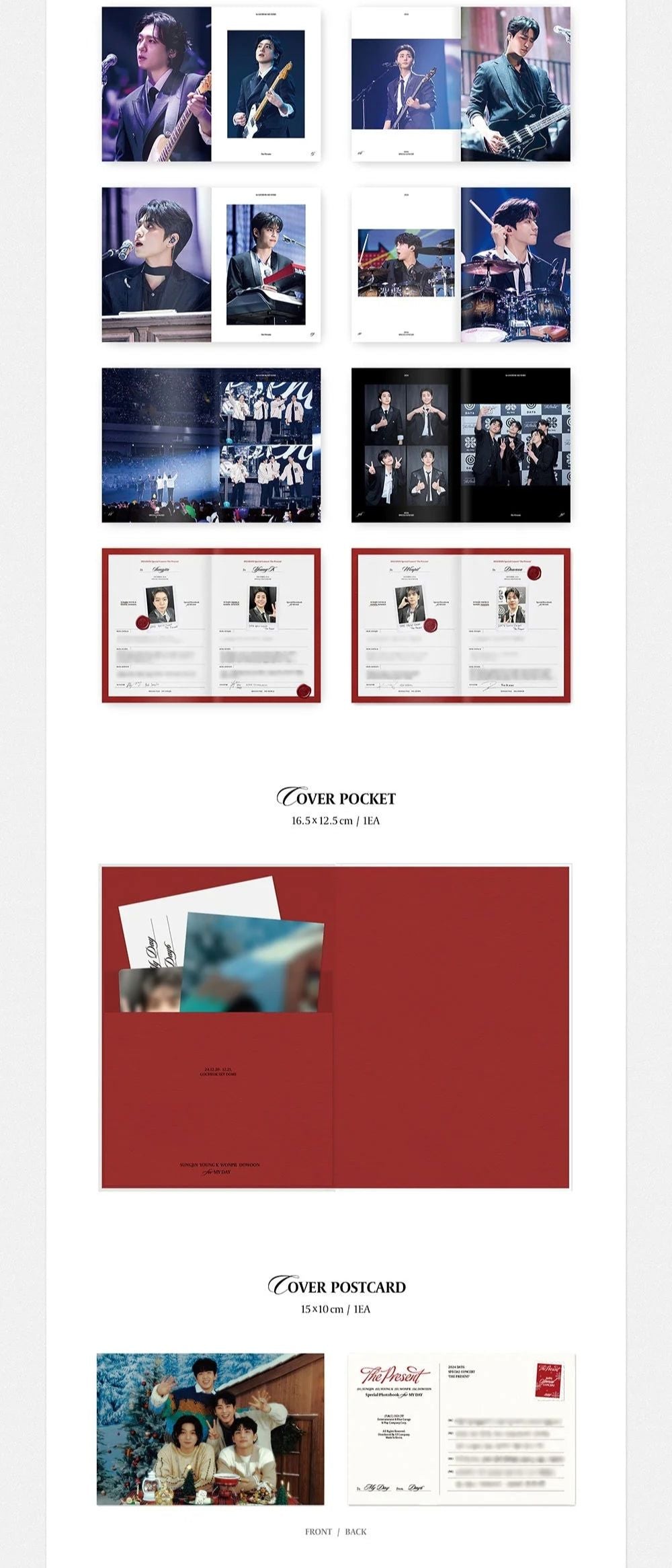 DAY6 - THE PRESENT 2024 DAY6 SPECIAL CONCERT PHOTOBOOK Nolae