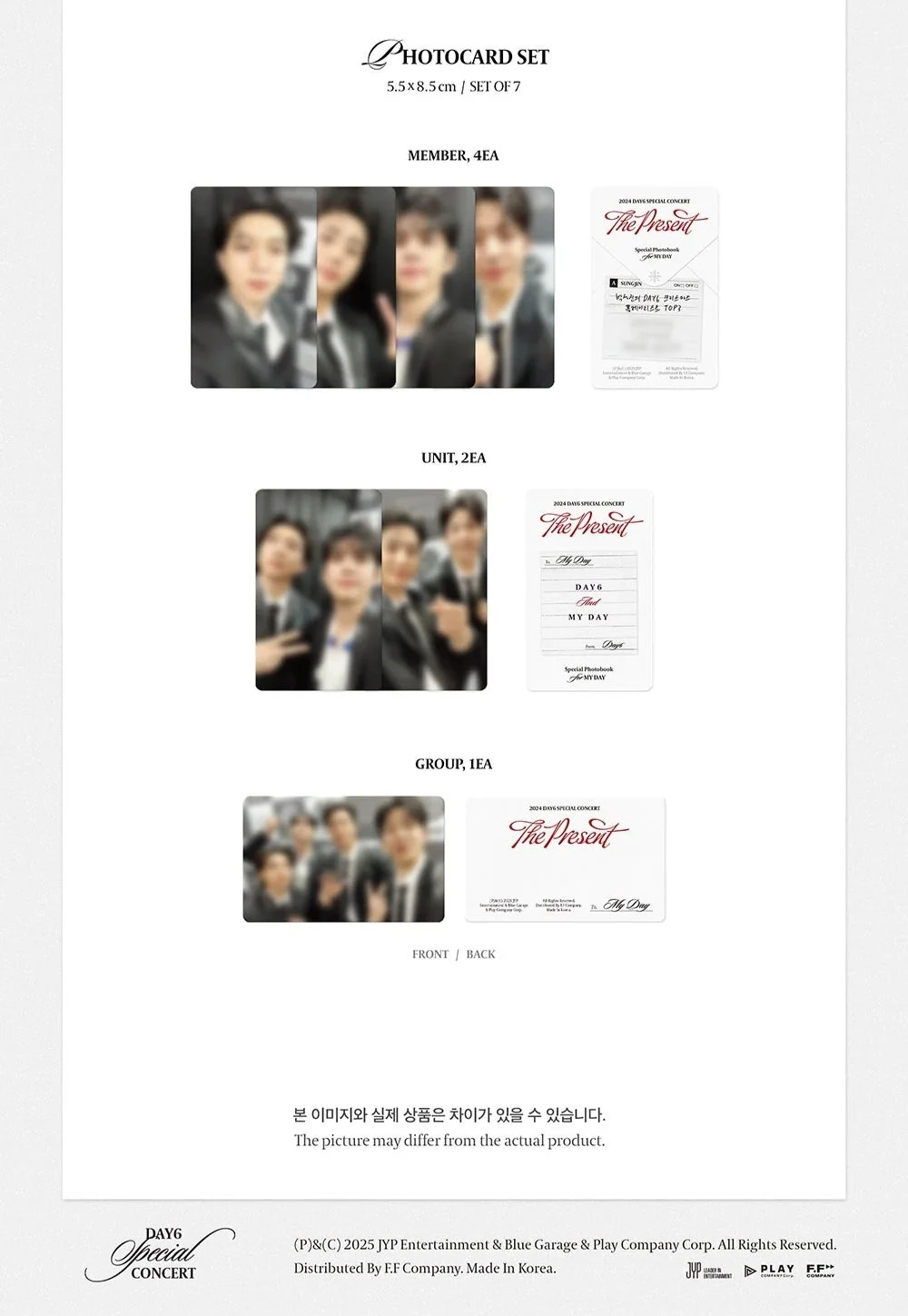 DAY6 - THE PRESENT 2024 DAY6 SPECIAL CONCERT PHOTOBOOK Nolae