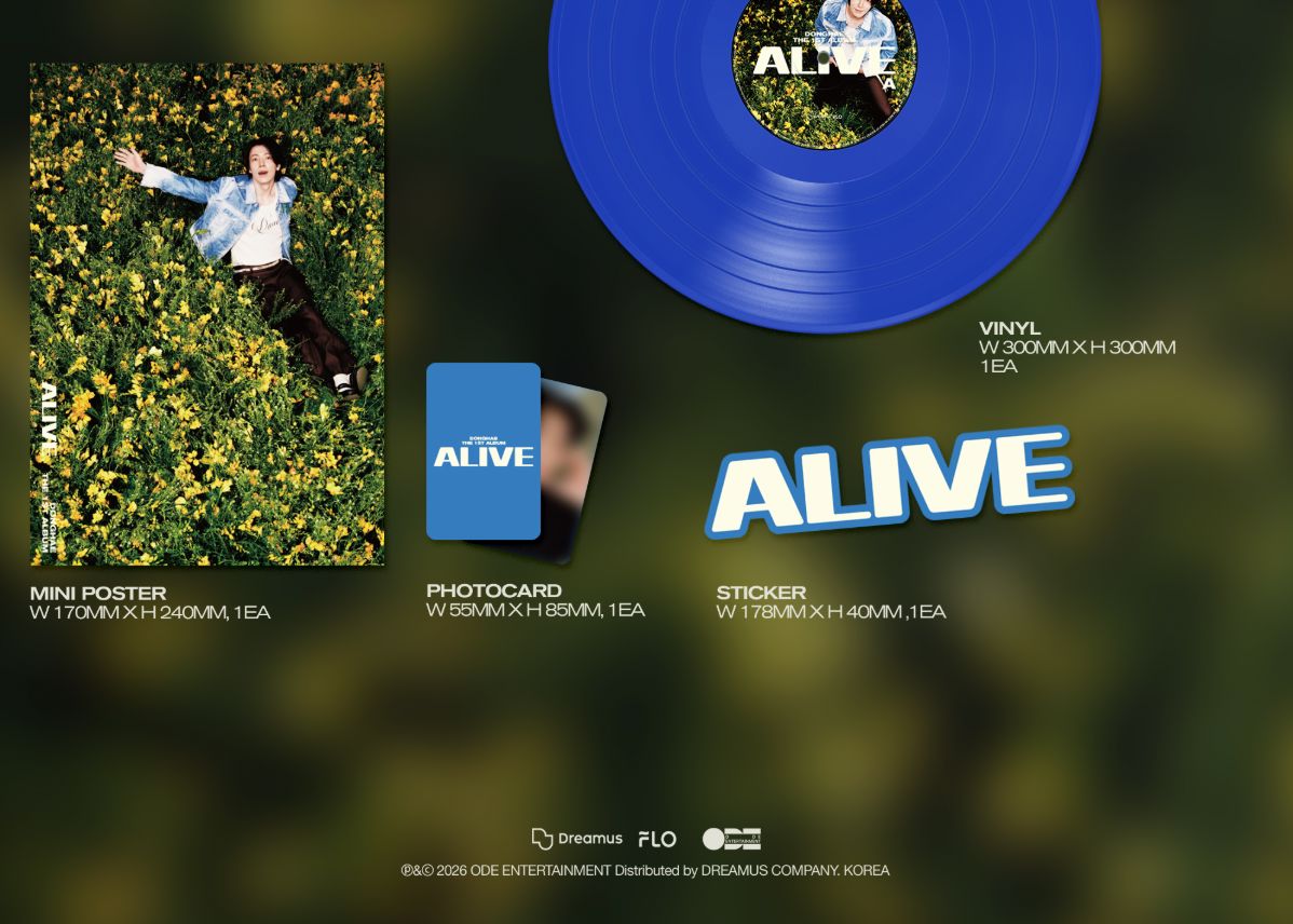 DONGHAE (SUPER JUNIOR) - ALIVE (LP VER.) Nolae