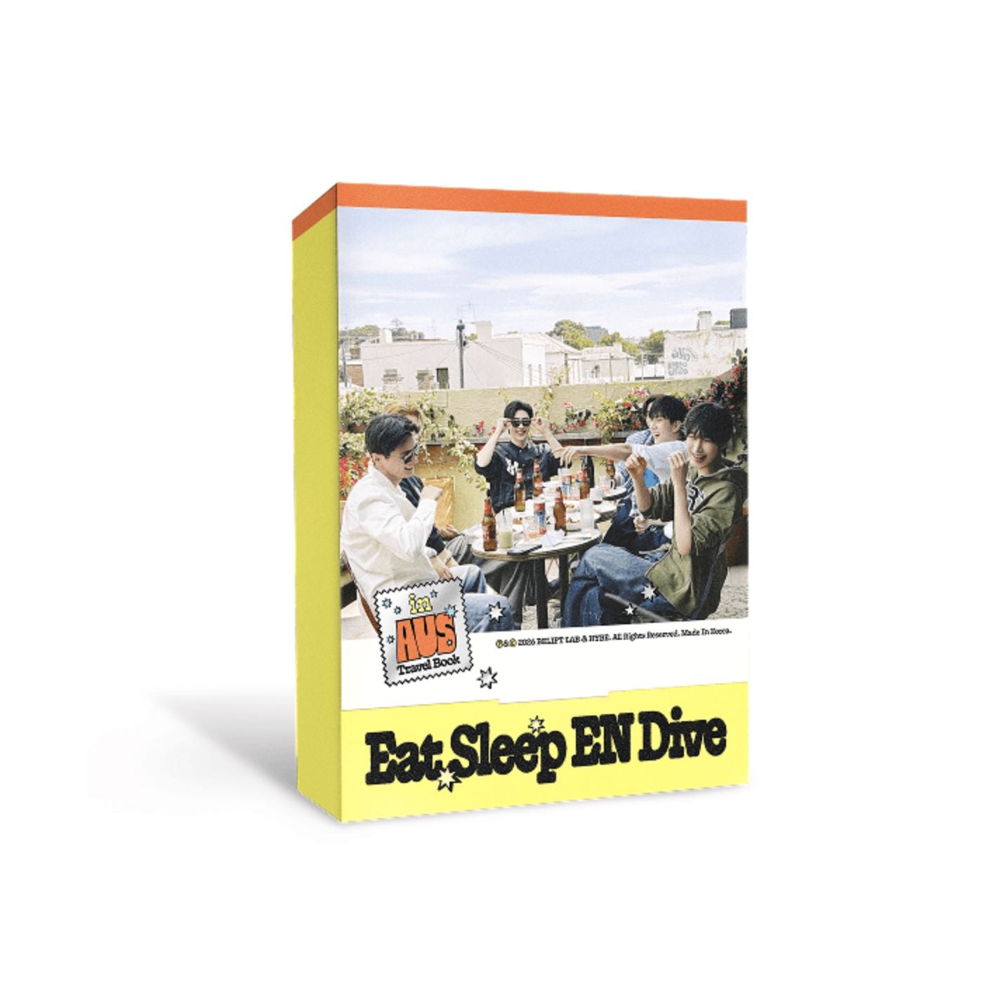 ENHYPEN - EAT SLEEP EN DIVE IN AUS (TRAVEL BOOK) Nolae