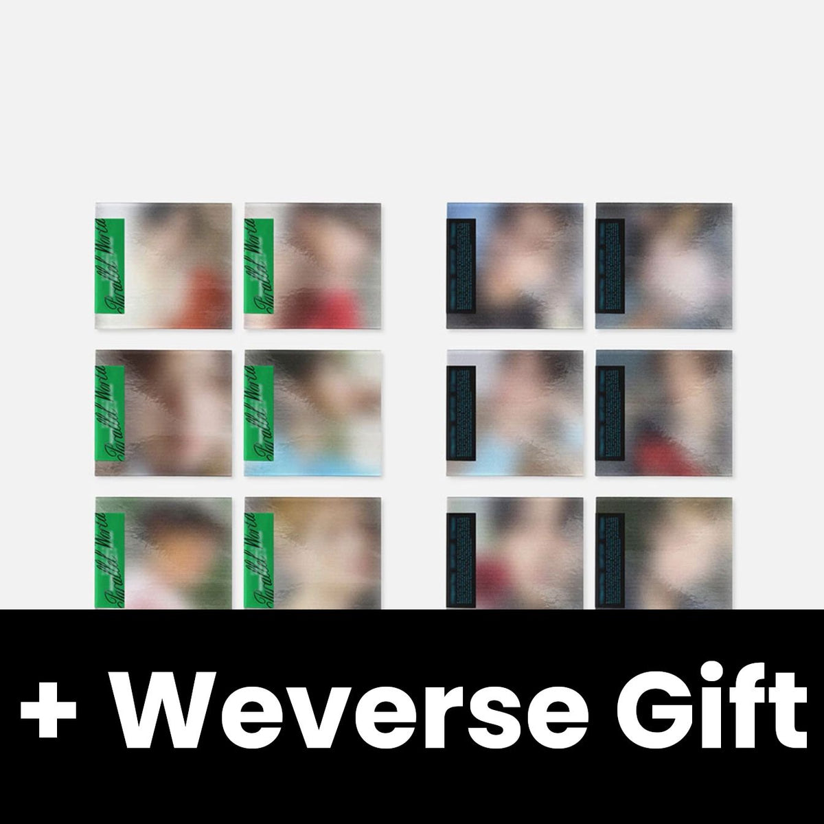 ENHYPEN - THE SIN : PARALLEL WORLD (ENGENE VER.) SET + Weverse Gift Nolae