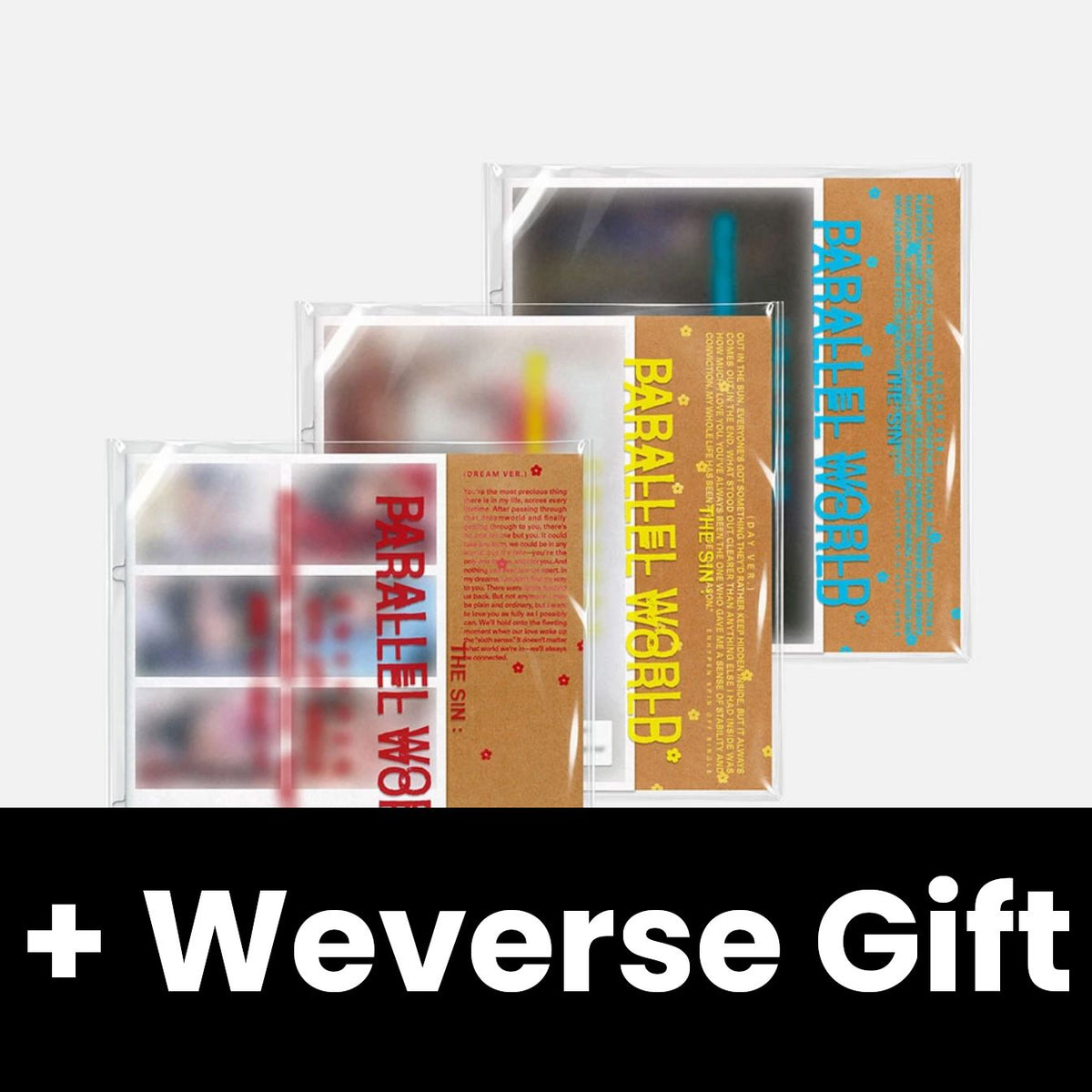 ENHYPEN - THE SIN : PARALLEL WORLD SET + Weverse Gift Nolae