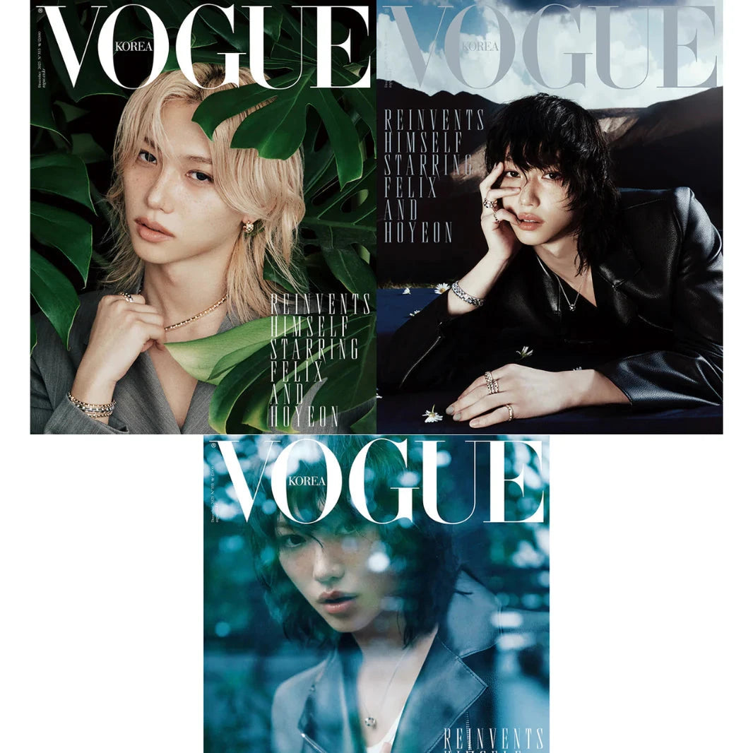 FELIX (STRAY KIDS) - VOGUE (2025 DECEMBER ISSUE) Nolae