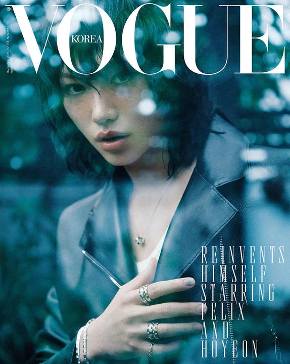 FELIX (STRAY KIDS) - VOGUE (2025 DECEMBER ISSUE) Nolae