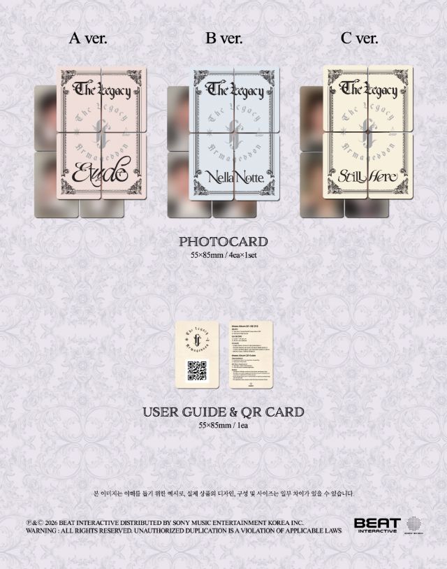 FORESTELLA - THE LEGACY (PHOTOCARD VER.) Nolae