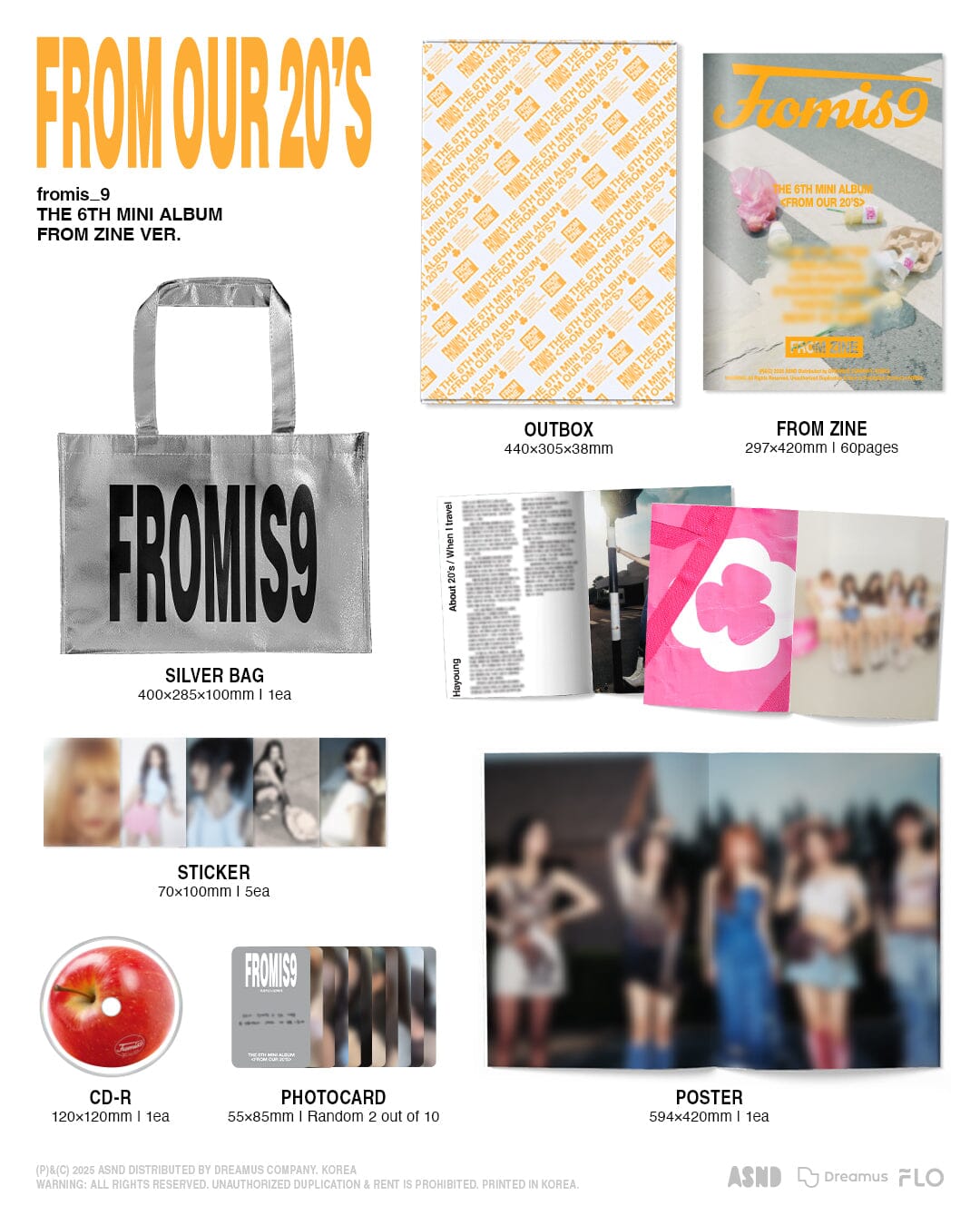 FROMIS_9 - FROM OUR 20'S (FROM ZINE VER.) Nolae