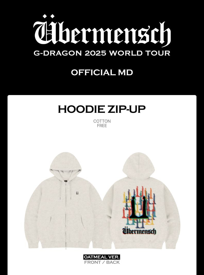 G-DRAGON - CLOTHES (2025 WORLD TOUR 'ÜBERMENSCH' OFFICIAL MD) Nolae