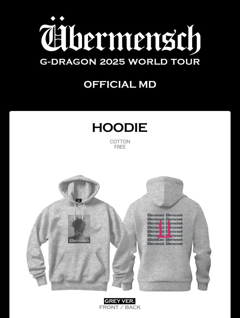 G-DRAGON - CLOTHES (2025 WORLD TOUR 'ÜBERMENSCH' OFFICIAL MD) Nolae