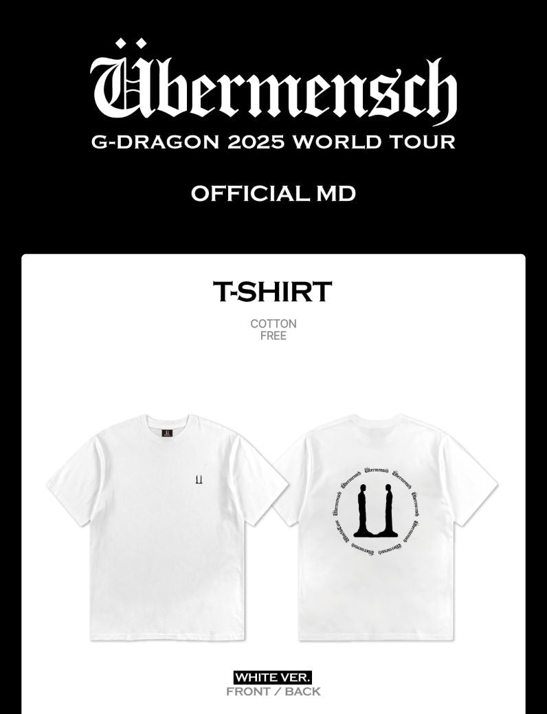 G-DRAGON - CLOTHES (2025 WORLD TOUR 'ÜBERMENSCH' OFFICIAL MD) Nolae