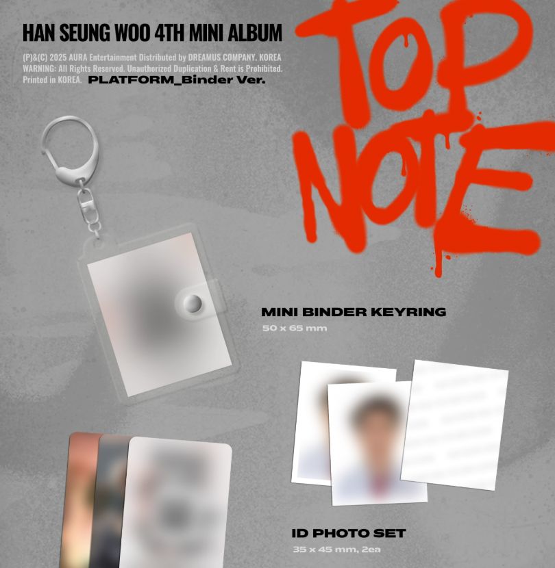 HAN SEUNG WOO - TOP NOTE (PLATFORM VER.) Nolae