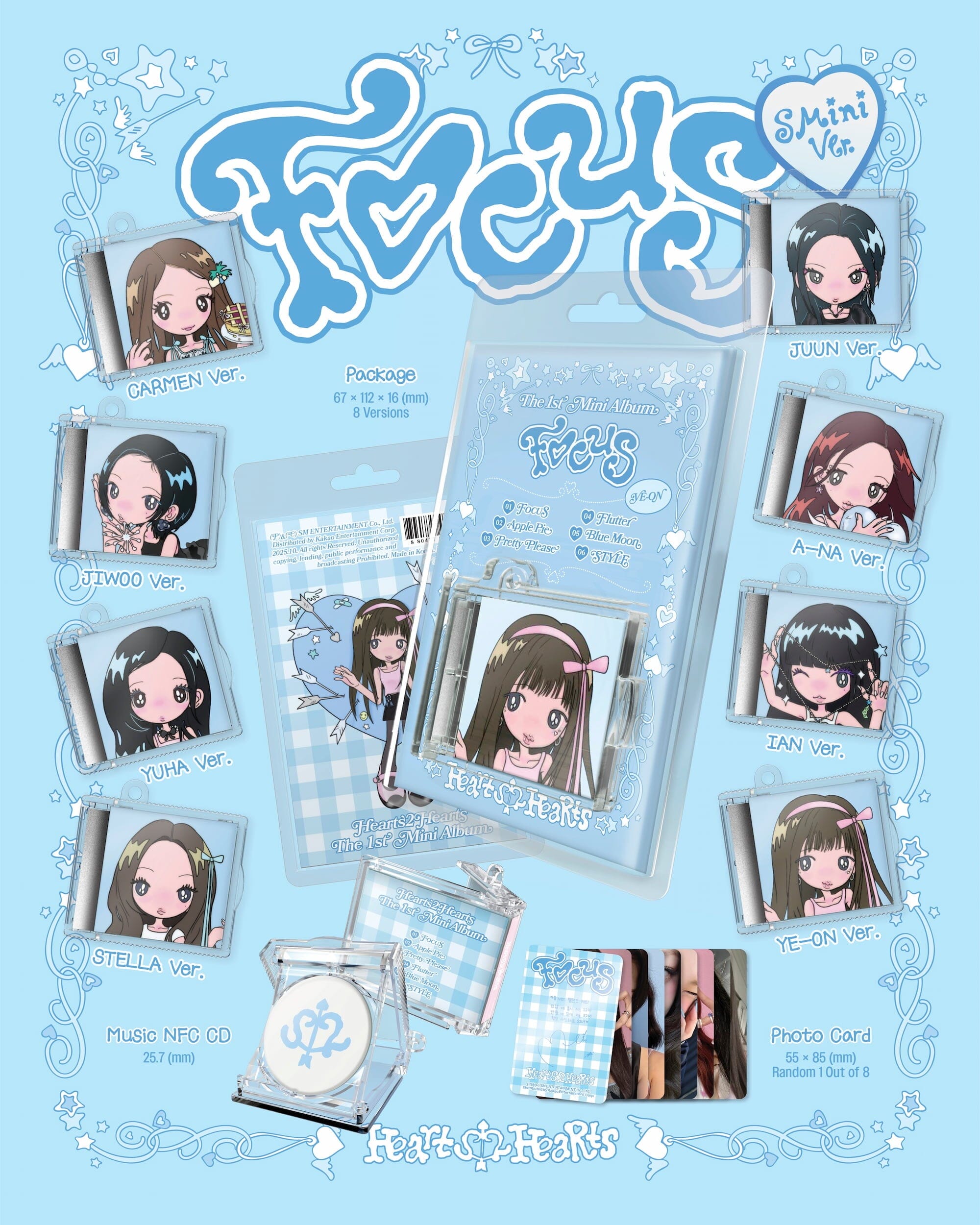 HEARTS2HEARTS - FOCUS (SMINI VER.) Nolae