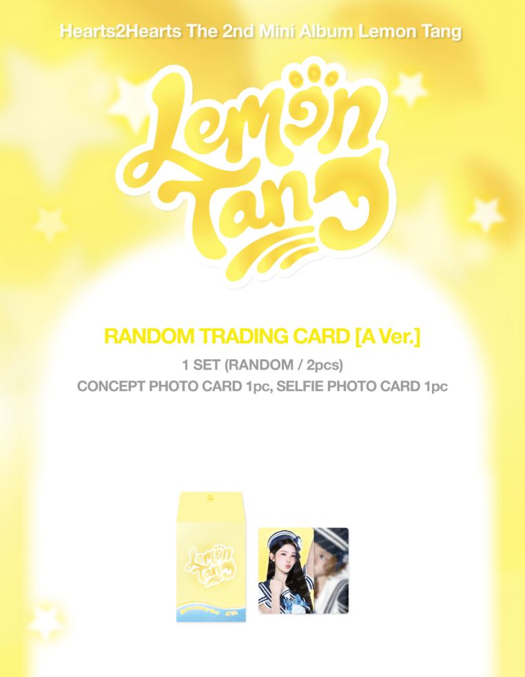 HEARTS2HEARTS - RANDOM TRADING CARD (LEMON TANG) Nolae