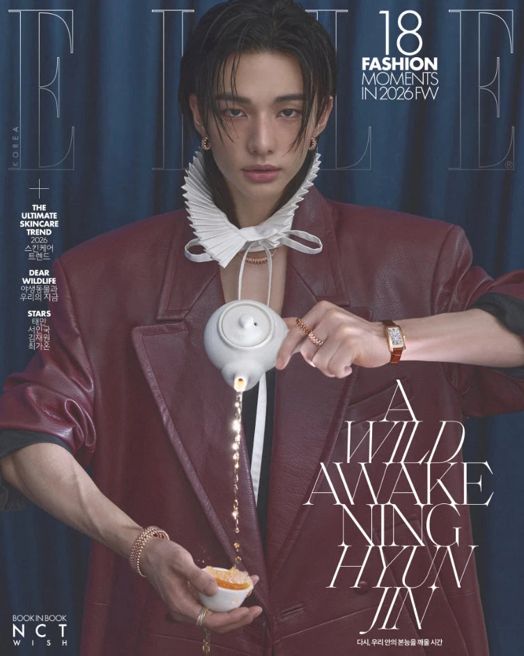 HYUNJIN (STRAY KIDS) & NCT WISH - ELLE (APRIL 2026) Nolae