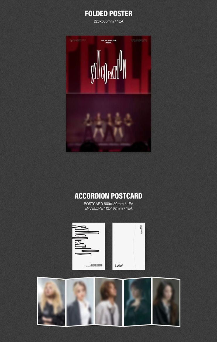 I-DLE - 2026 WORLD TOUR 'SYNCOPATION' (DVD & BLU-RAY) Nolae