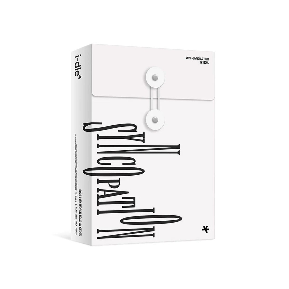 I-DLE - 2026 WORLD TOUR 'SYNCOPATION' (DVD & BLU-RAY) Nolae