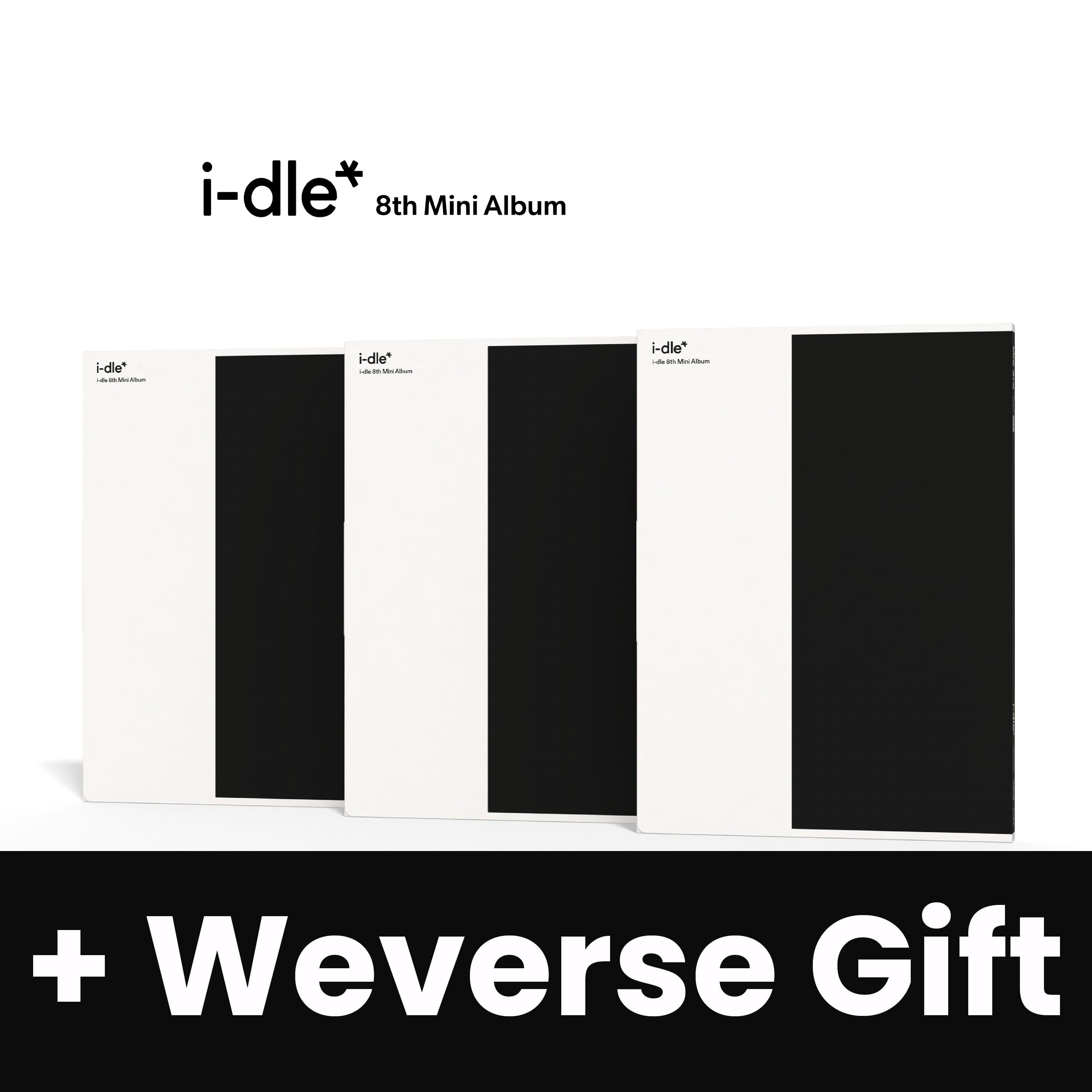 I-DLE - 8TH MINI ALBUM + Weverse Gift Nolae