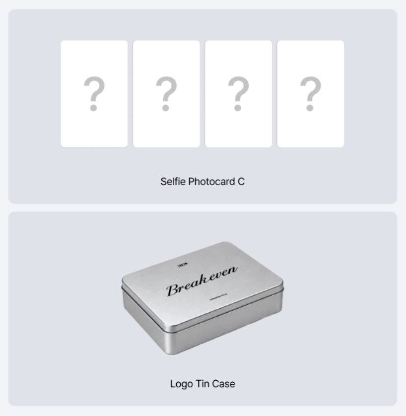 ILLIT - BREAK EVEN (GLLIT VER.) SET + EARLY-BIRD Weverse Gift Nolae