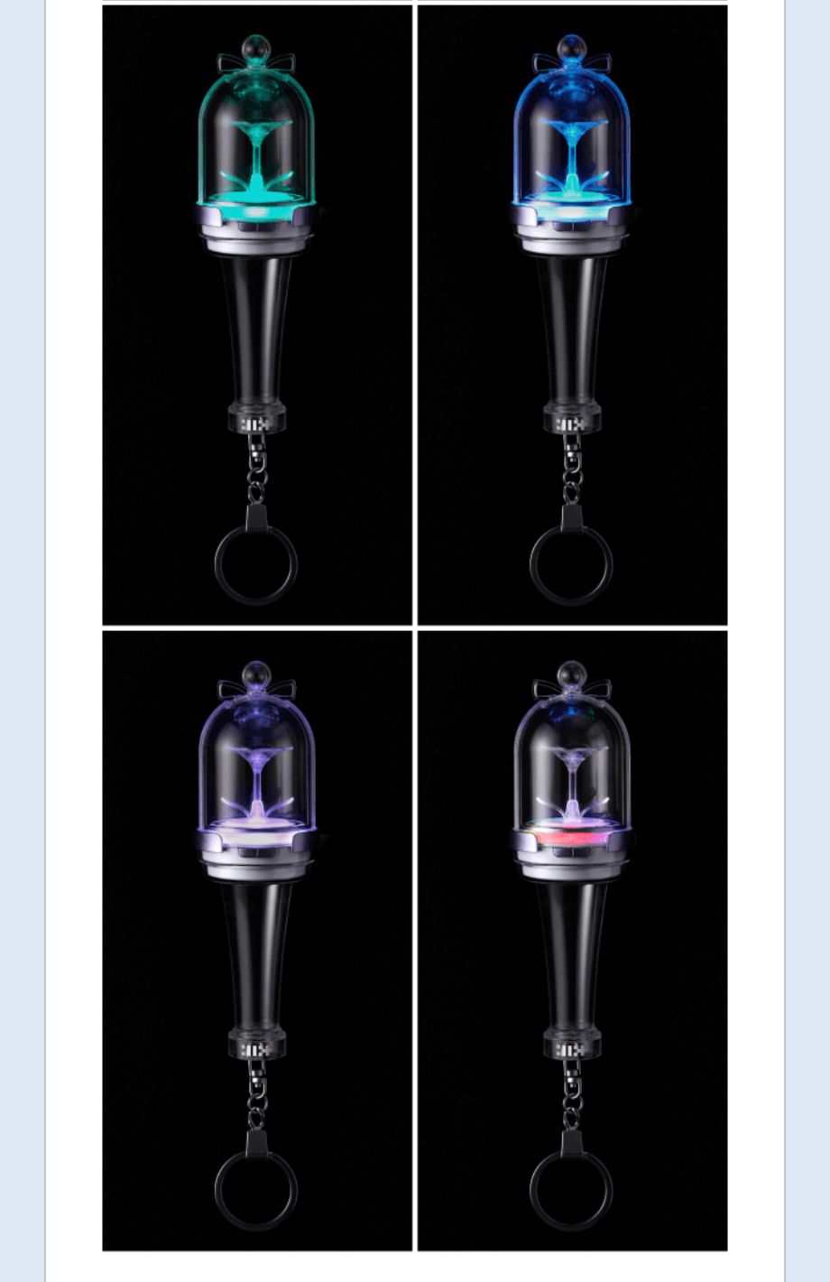 ILLIT - OFFICIAL LIGHT STICK KEYRING Nolae