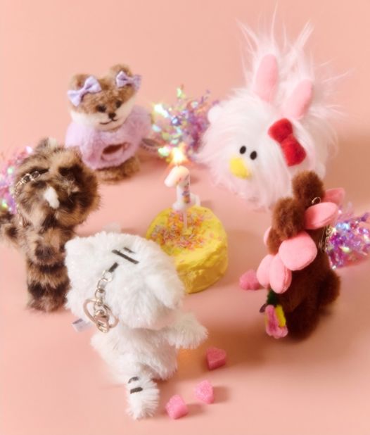 ILLIT - PLUSH KEYRING ('1ST DEBUT ANNIVERSARY' OFFICIAL MD) Nolae
