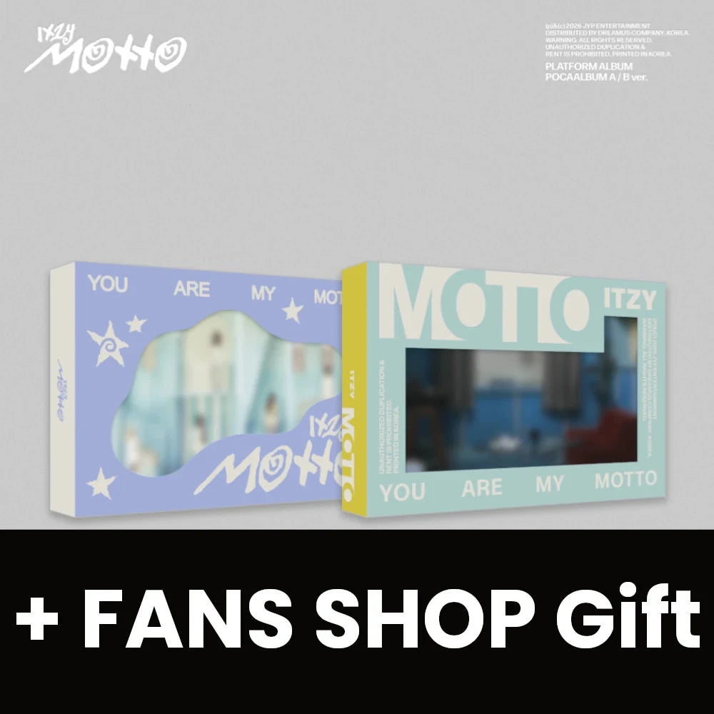 ITZY - MOTTO (POCA ALBUM) + FANS SHOP Gift Nolae