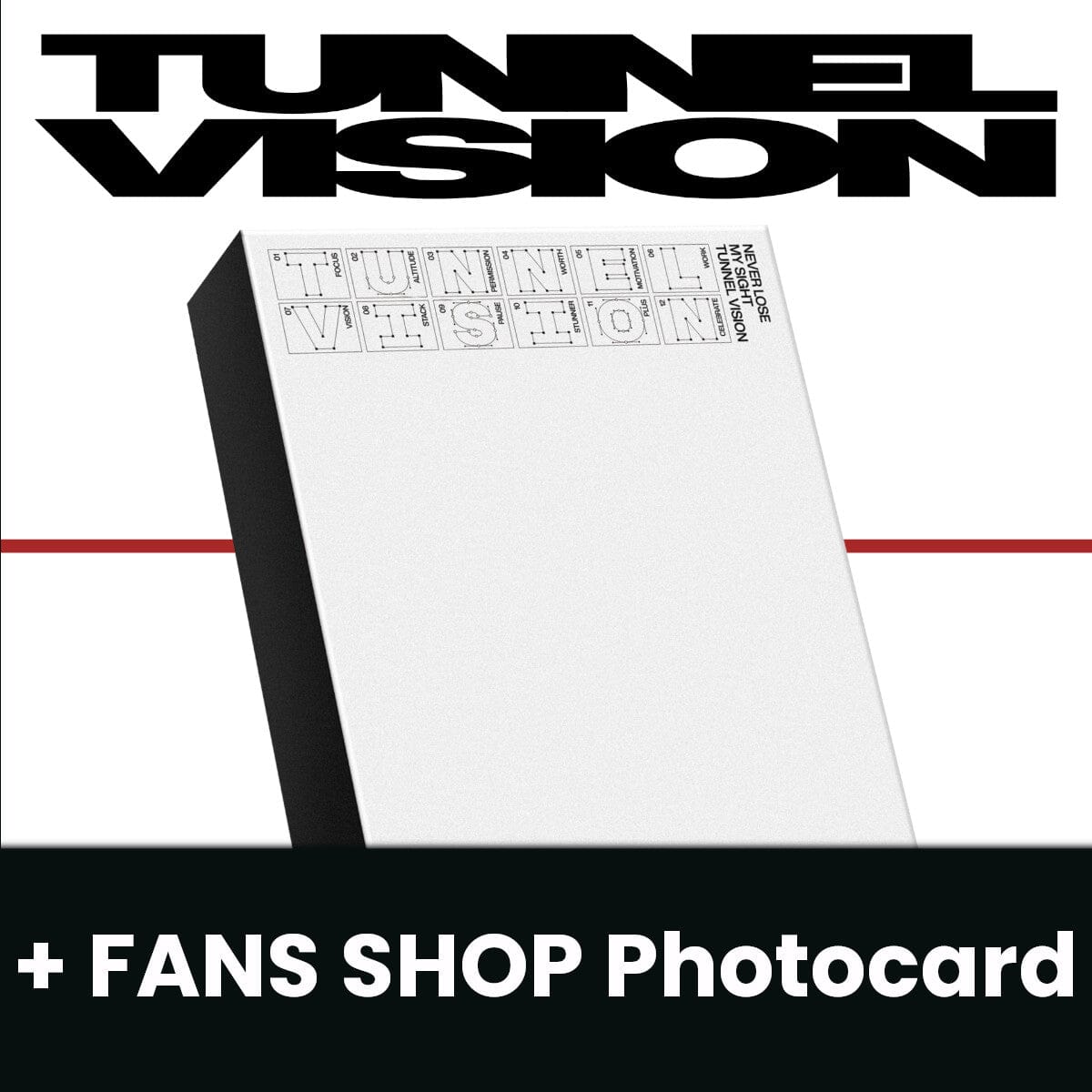 ITZY - TUNNEL VISION (BOX VER.) + FANS SHOP Photocard Nolae