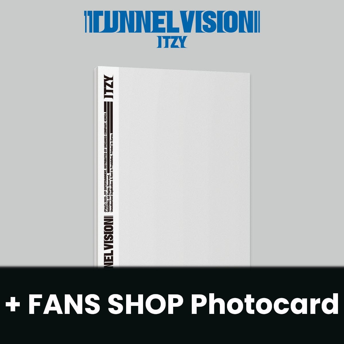 ITZY - TUNNEL VISION (PHOTOBOOK VER.) + FANS SHOP Photocard Nolae