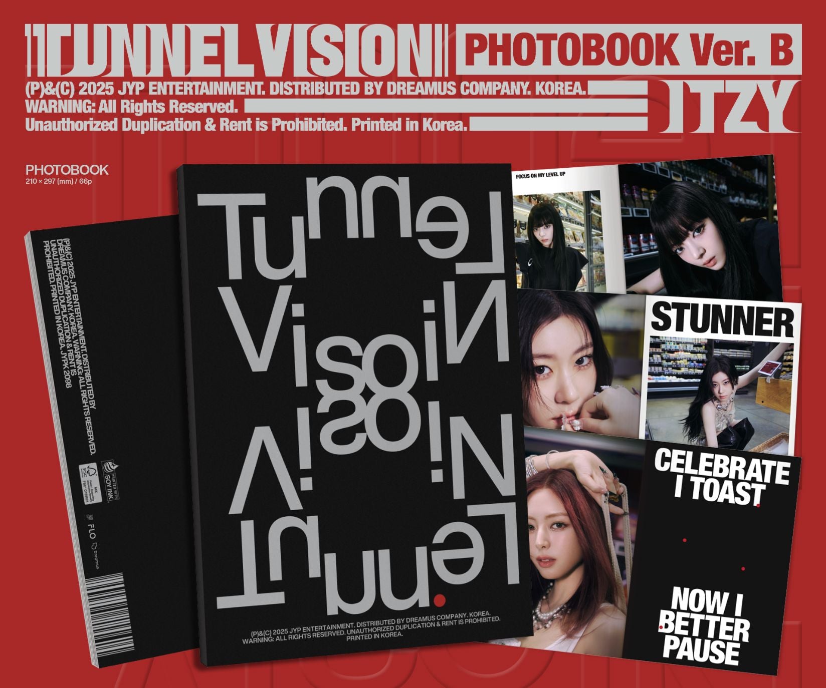 ITZY - TUNNEL VISION (PHOTOBOOK VER.) Nolae