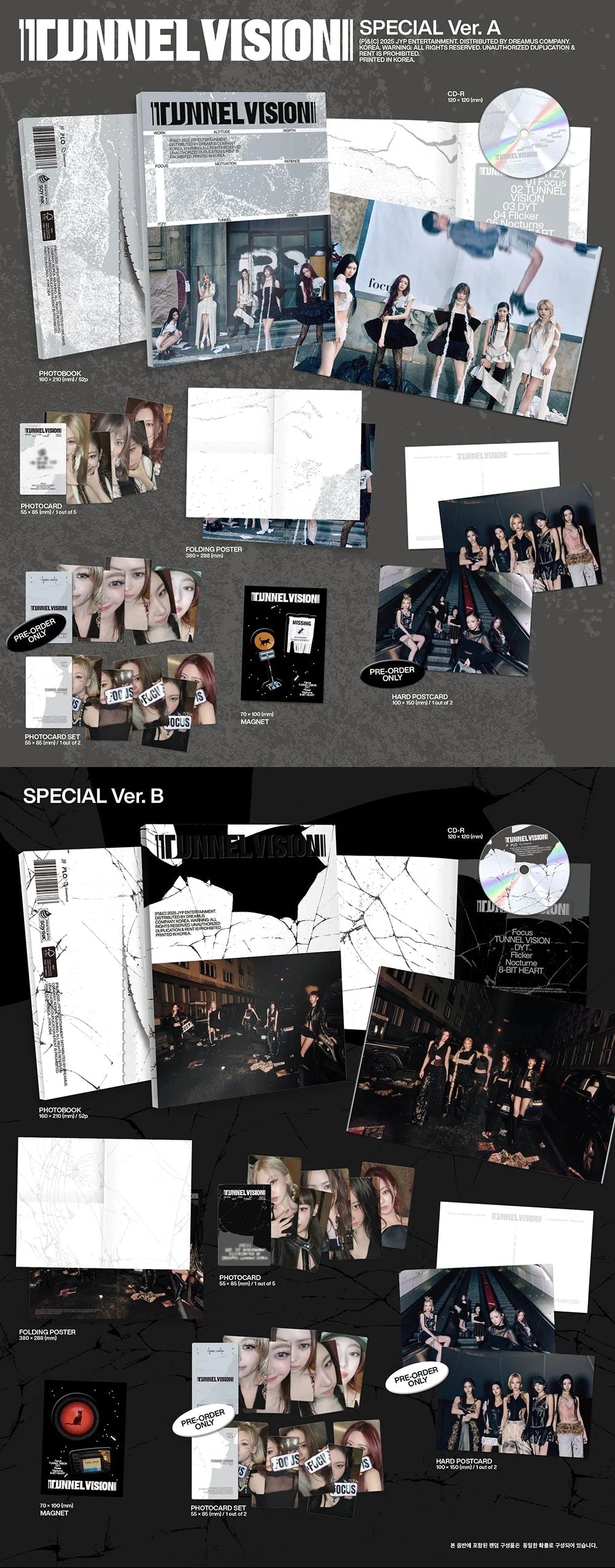 ITZY - TUNNEL VISION (SPECIAL VER.) Nolae