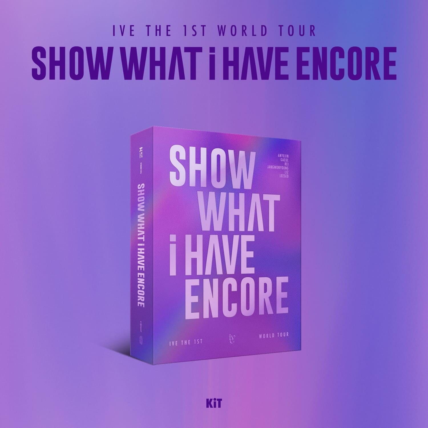 IVE - THE 1ST WORLD TOUR 'SHOW WHAT I HAVE' ENCORE (BLU-RAY/ KIT) Nolae